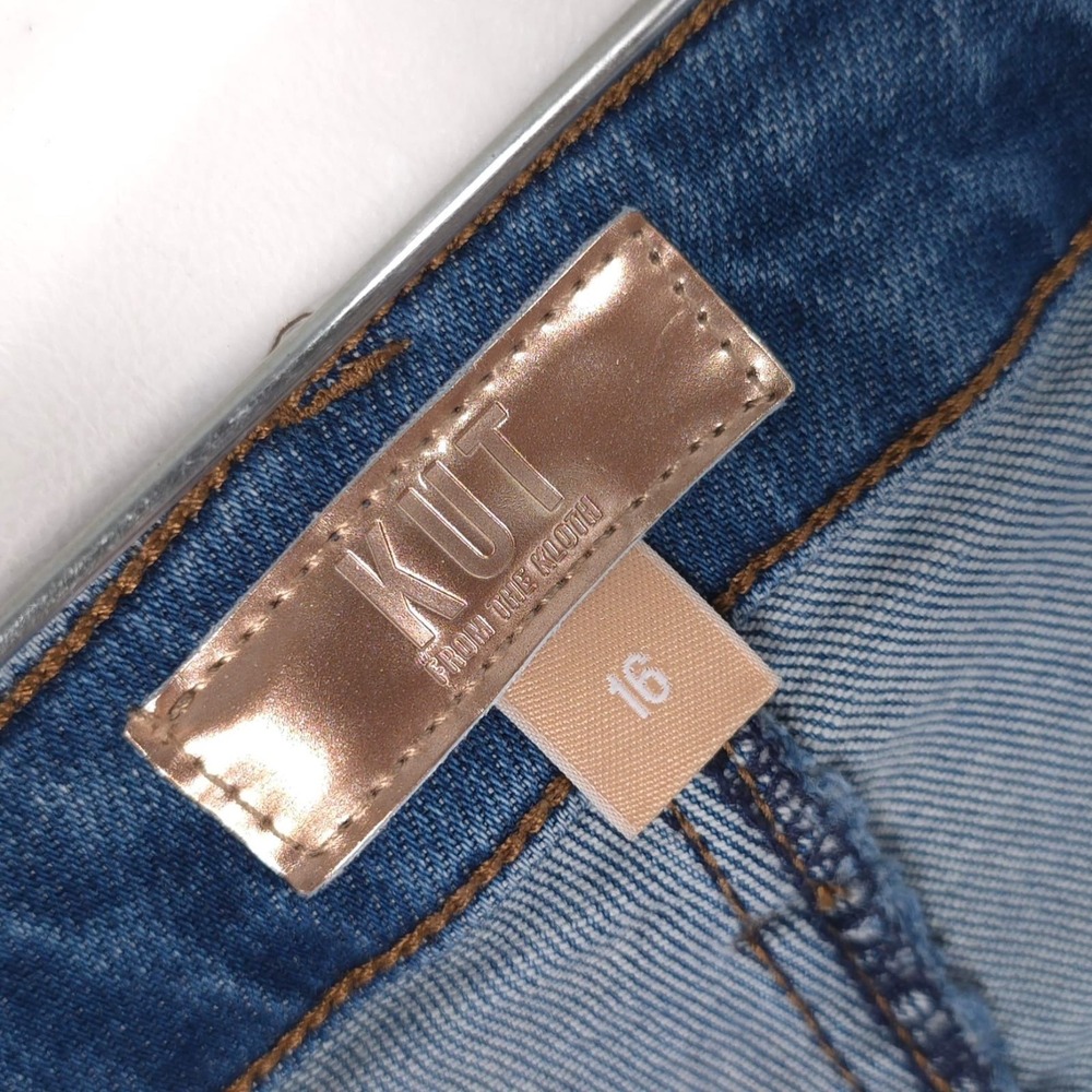 KUT FROM THE KLOTH Women's Jeans 16 Charlize Fab AB Cigarette Leg KP1957MA2 - Picture 2 of 14